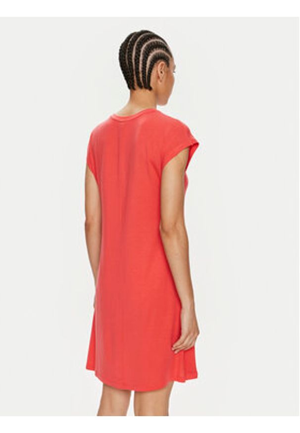 Vero Moda Sukienka codzienna Ava 10304703 Czerwony Loose Fit. Okazja: na co dzień. Kolor: czerwony. Materiał: lyocell. Typ sukienki: proste. Styl: casual