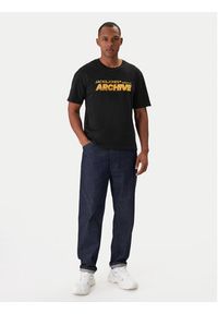 Jack & Jones T-Shirt Brat Tee 12288103 Czarny Regular Fit. Kolor: czarny. Materiał: bawełna #4