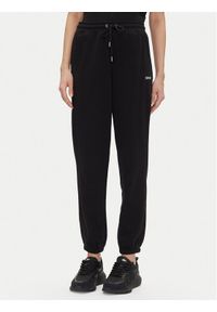 DKNY Sport Spodnie dresowe DP5P3632 Czarny Relaxed Fit. Kolor: czarny. Materiał: dresówka