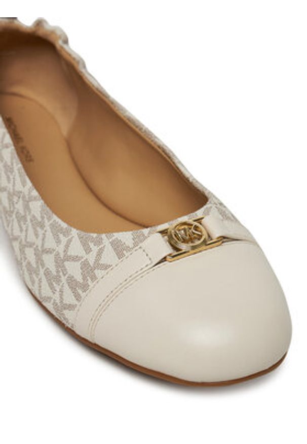MICHAEL Michael Kors Baleriny Mandy 40S5MAFP1B Écru. Materiał: materiał