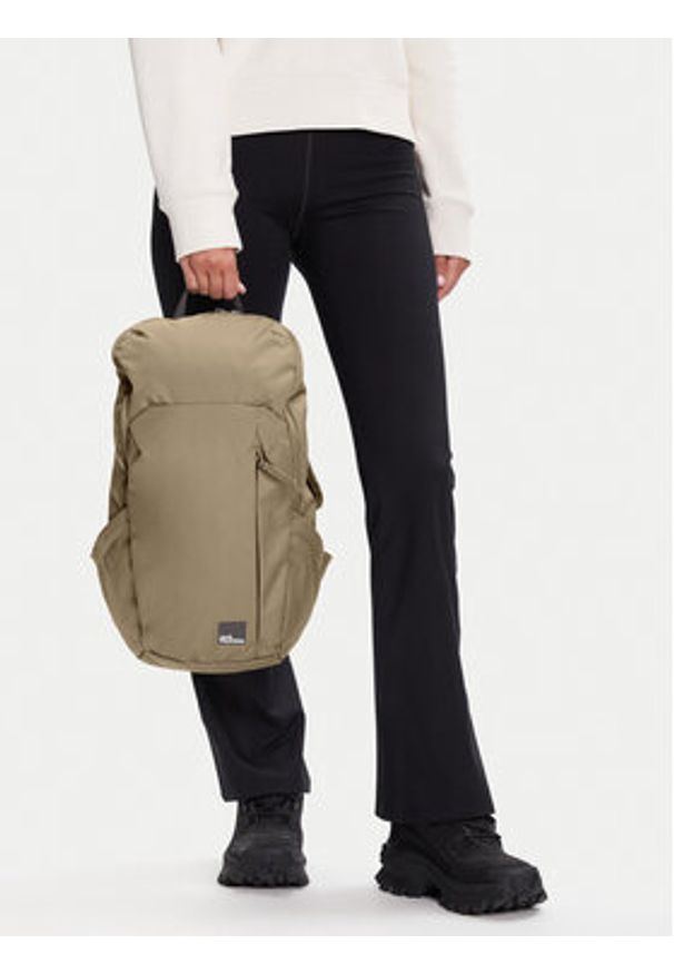 Jack Wolfskin Plecak Waime A64019 4030 Beżowy. Kolor: beżowy. Materiał: materiał