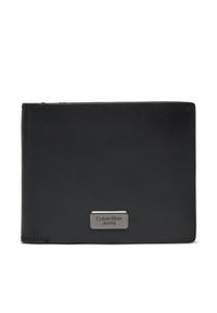 Calvin Klein Jeans Duży Portfel Męski Inst Plaque Bifold W/Coin K50K511432 Czarny. Kolor: czarny