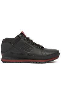 Buty New Balance H754KR - czarne. Okazja: na co dzień. Zapięcie: sznurówki. Kolor: czarny. Materiał: skóra. Szerokość cholewki: normalna. Sezon: zima