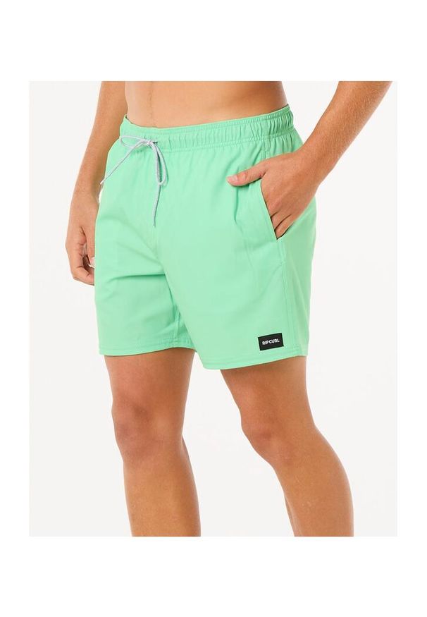 Spodenki surfingowe męskie Rip Curl Daily Volley Zielony. Kolor: zielony. Styl: sportowy