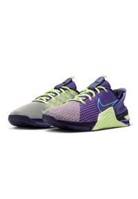Buty Nike Metcon 8 FlyEase Amp M FD0457-500 fioletowe. Zapięcie: sznurówki. Kolor: fioletowy. Materiał: syntetyk. Szerokość cholewki: normalna #4