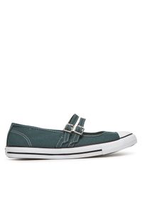 Converse Baleriny Chuck Taylor All Star Dainty Mary Jane A13797C Zielony. Kolor: zielony. Materiał: materiał