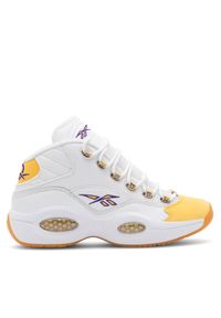 Reebok Sneakersy Question Mid FX4278-M Biały. Kolor: biały. Materiał: skóra