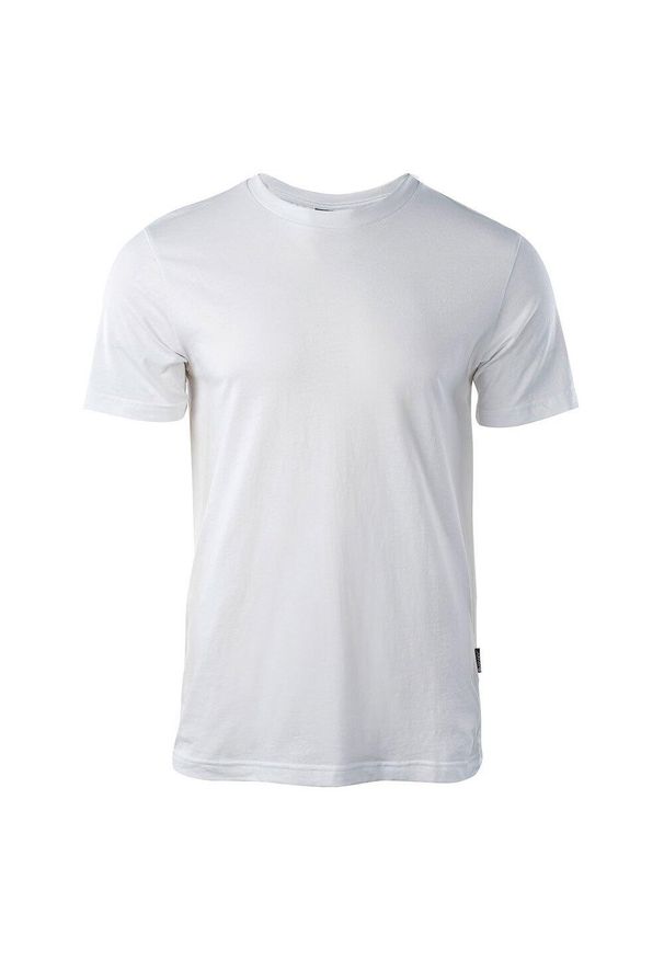 Hi-tec - T-Shirt Męski. Kolor: biały. Sport: turystyka piesza