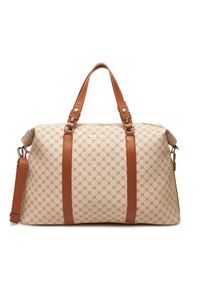 Nine West Torba weekendowa H231181 Beżowy. Kolor: beżowy. Materiał: materiał, syntetyk