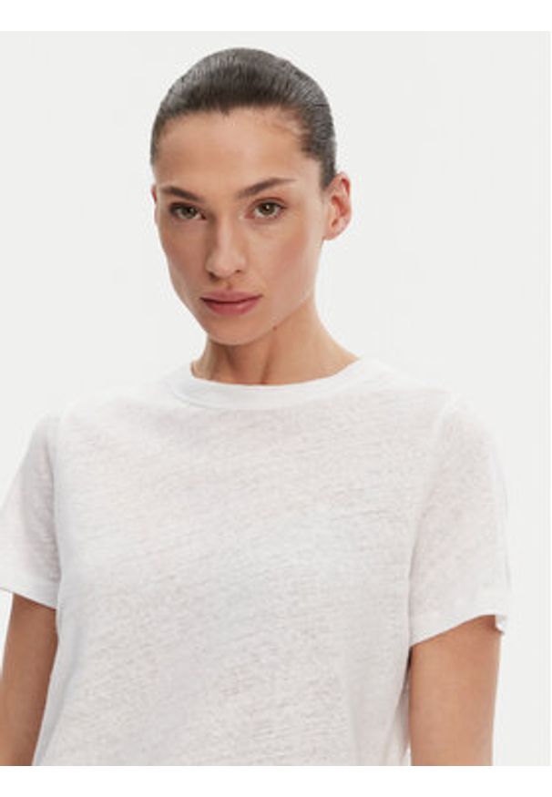 Calvin Klein T-Shirt K20K208248 Biały Relaxed Fit. Kolor: biały. Materiał: bawełna
