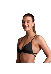 FUNKITA - Bikini - top Funkita Tri Top STILL BLACK - biustonosz. Kolor: czarny