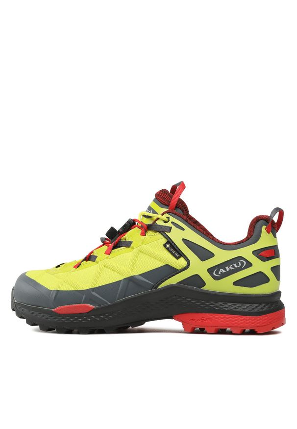 Trekkingi Aku Rocket Dfs Gtx 726 GORE-TEX Yellow/Anthracite 534. Kolor: żółty. Technologia: Gore-Tex. Sport: turystyka piesza