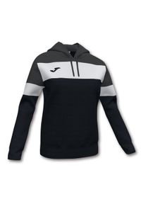 Bluza sportowa damska Joma Crew IV. Typ kołnierza: kaptur. Kolor: czarny, brązowy, biały, szary, wielokolorowy. Sport: piłka nożna