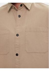 Jack & Jones Koszula Logan 12262112 Beżowy Relaxed Fit. Kolor: beżowy. Materiał: bawełna #4