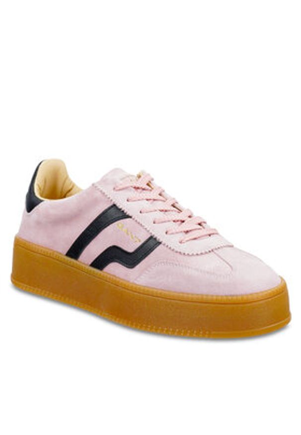 GANT - Gant Sneakersy 31533048 Różowy. Kolor: różowy. Materiał: skóra, zamsz