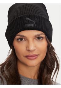 Puma Czapka Classics Mid Fit Beanie 025677 01 Czarny. Kolor: czarny. Materiał: akryl, materiał #3