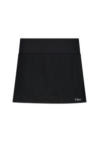 Damskie spódnico-spodenki 2 w 1 CMP. Kolor: czarny. Sport: turystyka piesza #1