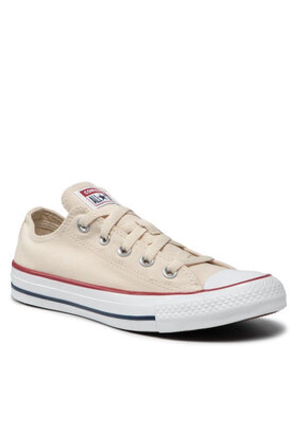 Converse Trampki Chuck Taylor All Star Ox 159485C Beżowy. Kolor: beżowy. Materiał: materiał