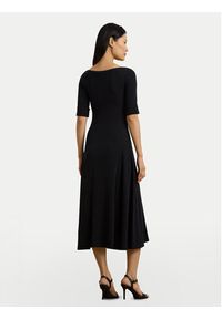Lauren Ralph Lauren - LAUREN RALPH LAUREN Sukienka codzienna 200973599001 Czarny Slim Fit. Okazja: na co dzień. Kolor: czarny. Materiał: bawełna. Typ sukienki: proste. Styl: casual #4