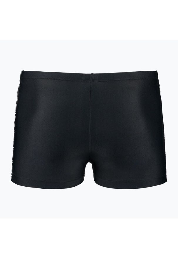 Bokserki kąpielowe męskie Nike Logo Tape Square Leg. Kolor: niebieski