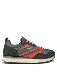 Pepe Jeans Sneakersy PMS60025 Zielony. Kolor: zielony. Materiał: materiał #1