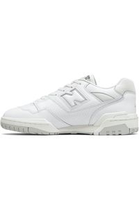 Buty unisex New Balance BB550PB1 – białe. Kolor: biały. Materiał: skóra, syntetyk, materiał, guma. Szerokość cholewki: normalna. Sport: koszykówka #4