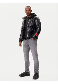 EA7 Emporio Armani Kurtka z imitacji skóry 7M001860 AF22699 UC001 Czarny Regular Fit. Kolor: czarny. Materiał: syntetyk #6