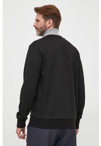BOSS bluza bawełniana męska kolor czarny z nadrukiem. Kolor: czarny. Materiał: bawełna. Wzór: nadruk. Styl: klasyczny #2