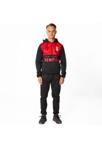 SL BENFICA - Dres piłkarski dla dorosłych SL Benfica 23/24. Kolor: czerwony, wielokolorowy, czarny. Materiał: dresówka. Sport: piłka nożna #1