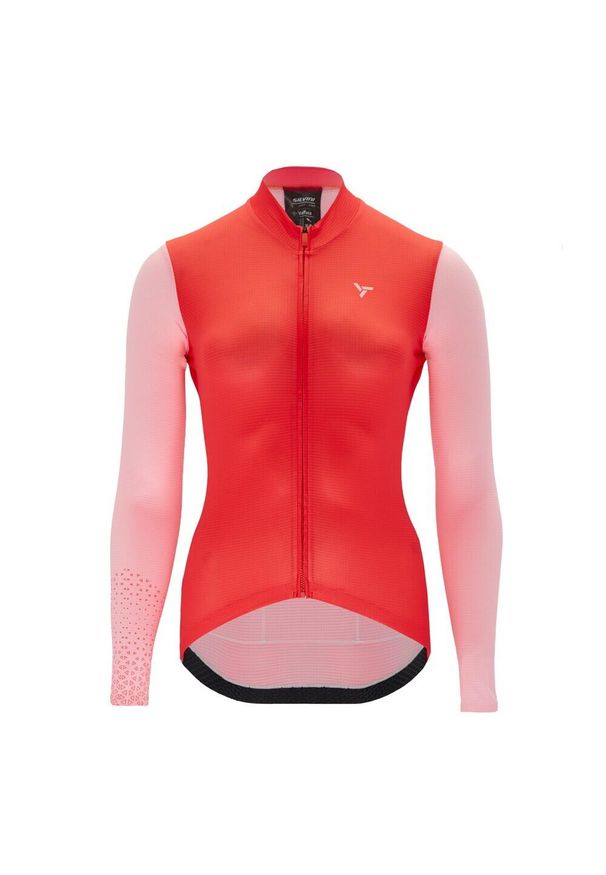 Silvini - Koszulka rowerowa damska SILVINI Valfura. Kolor: czerwony, wielokolorowy, różowy. Sport: kolarstwo