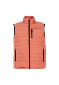 Kurtka puchowa bez rękawów Protest Bramptoon. Kolor: pomarańczowy. Materiał: puch. Długość rękawa: bez rękawów. Sport: turystyka piesza #1