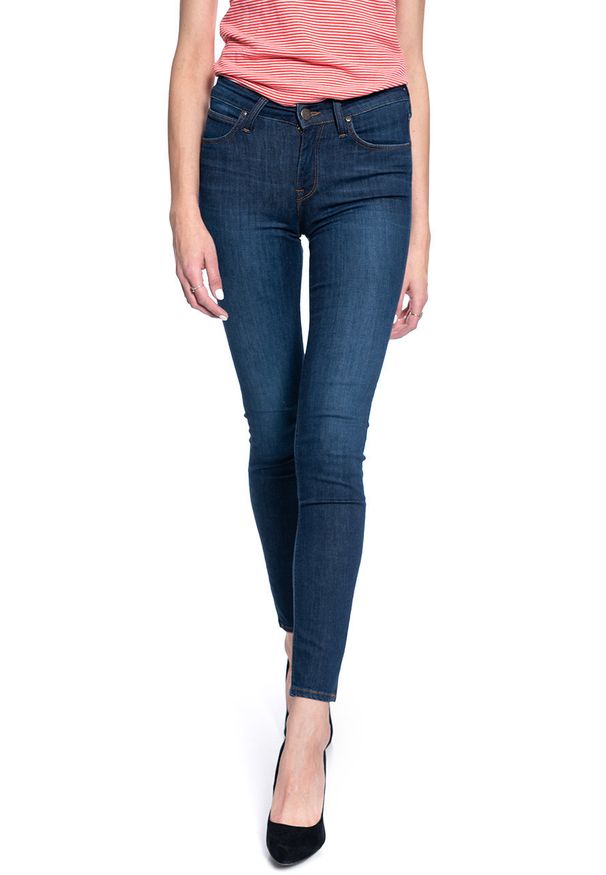Lee - DAMSKIE SPODNIE JEANSOWE LEE SCARLETT FOSTER DARK L526MHBM 112111755