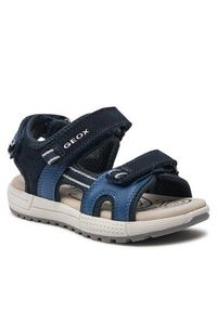 Geox Sandały J Sandal Alben Boy J35AVA 01520 CF44M S Granatowy. Kolor: niebieski #5