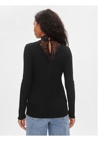 only - ONLY Bluzka Luxi 15310698 Czarny Regular Fit. Kolor: czarny. Materiał: syntetyk #4