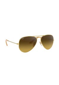 Ray-Ban - Okulary Aviator Large Metal 0RB3025.112.85. Kolor: złoty #6