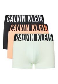 Calvin Klein Underwear Komplet 3 par bokserek Trunk 3Pk 000NB3608A Kolorowy. Materiał: bawełna. Wzór: kolorowy