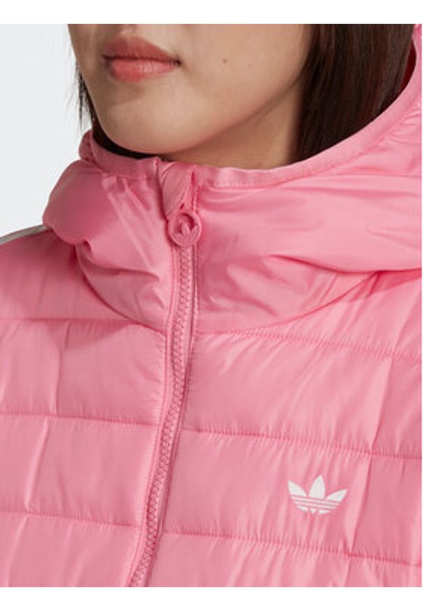 Adidas - adidas Kurtka przejściowa Premium HM2611 Różowy Slim Fit. Kolor: różowy. Materiał: syntetyk