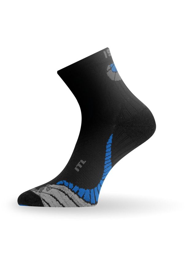 LASTING - Skarpety trekkingowe Lasting ITL 905 Coolmax S (34-37). Kolor: wielokolorowy, niebieski, szary, czarny. Sport: narciarstwo