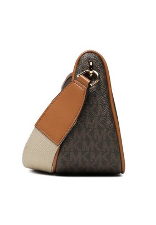 MICHAEL Michael Kors Torebka Jet Set 32S3GJ6C8B Brązowy. Kolor: brązowy. Materiał: skórzane