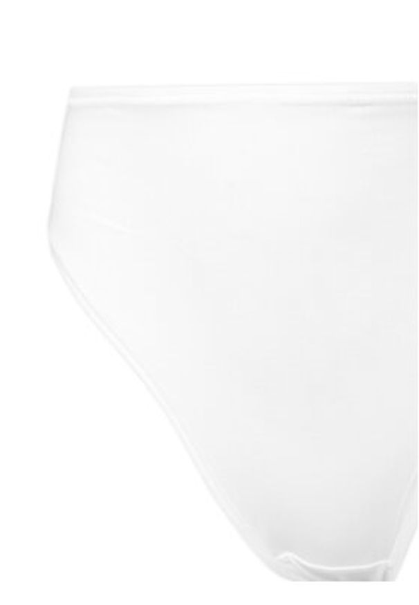 Hunkemöller Figi klasyczne z wysokim stanem 302036 Biały. Stan: podwyższony. Kolor: biały. Materiał: bawełna