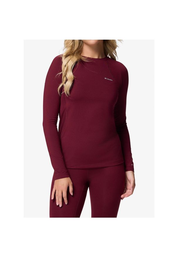 columbia - Bluza termoaktywna damska Columbia Midweight Stretch. Kolor: czerwony. Długość rękawa: długi rękaw