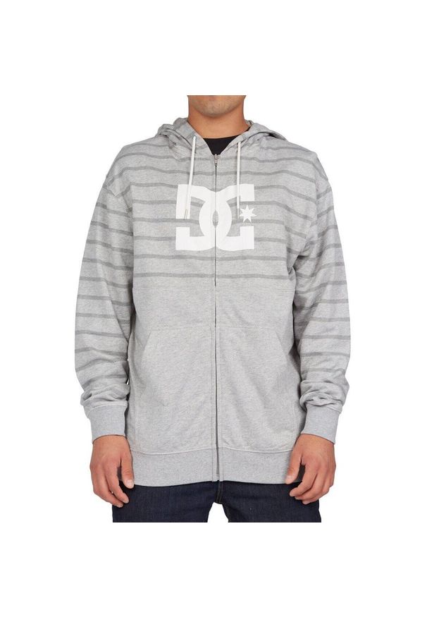 Bluza z kapturem męskie DC Shoes Studley. Typ kołnierza: kaptur. Kolor: szary. Materiał: bawełna, materiał. Sport: skateboard