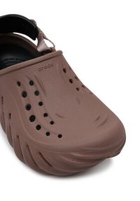 Crocs Klapki Echo Clog 207937 Brązowy. Kolor: brązowy #5