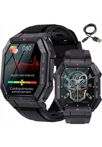 Smartwatch ZeeTech K55 Czarny. Rodzaj zegarka: smartwatch. Kolor: czarny