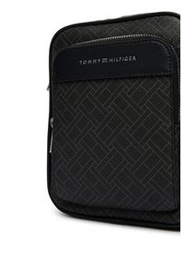 TOMMY HILFIGER - Tommy Hilfiger Saszetka Th Flag Monogram Mini Reporter AM0AM14138 Czarny. Kolor: czarny. Materiał: skóra #3