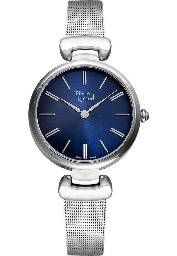 Zegarek Pierre Ricaud Zegarek damski Pierre Ricaud P22059.5115Q srebrny. Kolor: srebrny