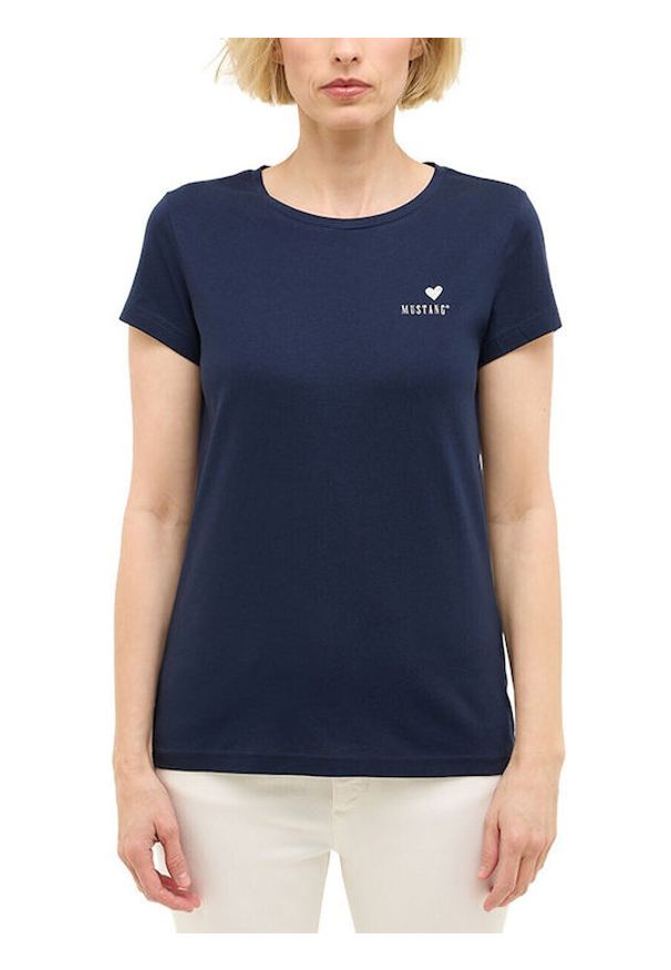 Damski T-Shirt Mustang Style Loa Navy Blazer 1016509 5324