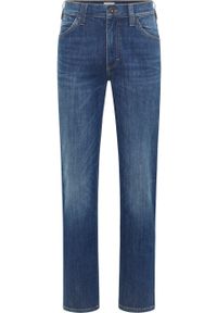 Mustang - Męskie Spodnie Jeansowe MUSTANG Tramper Straight Denim Blue 1015516 5000 882 #7