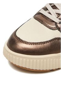 Rieker Sneakersy W1702-60 Beżowy. Kolor: beżowy. Materiał: skóra #4