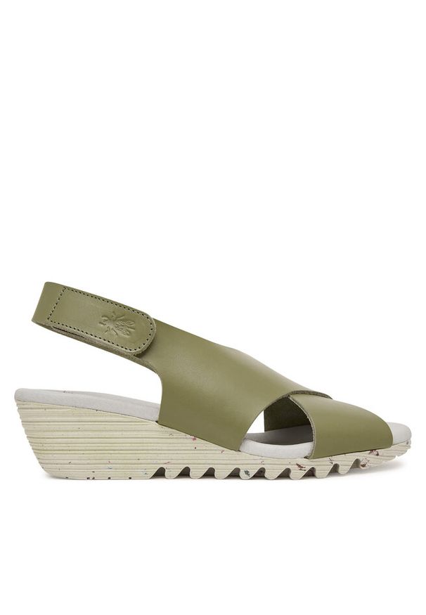 Sandały Fly London. Kolor: zielony